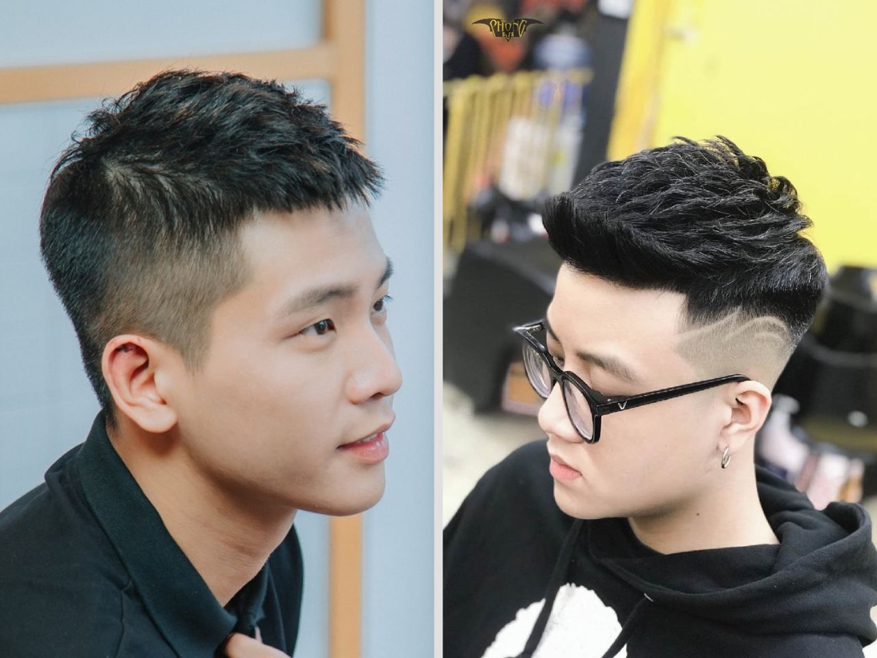 Kiểu tóc Quiff nổi bật đường nét